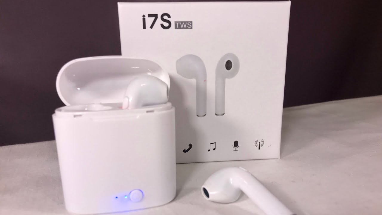 Наушники I7S, зеленый