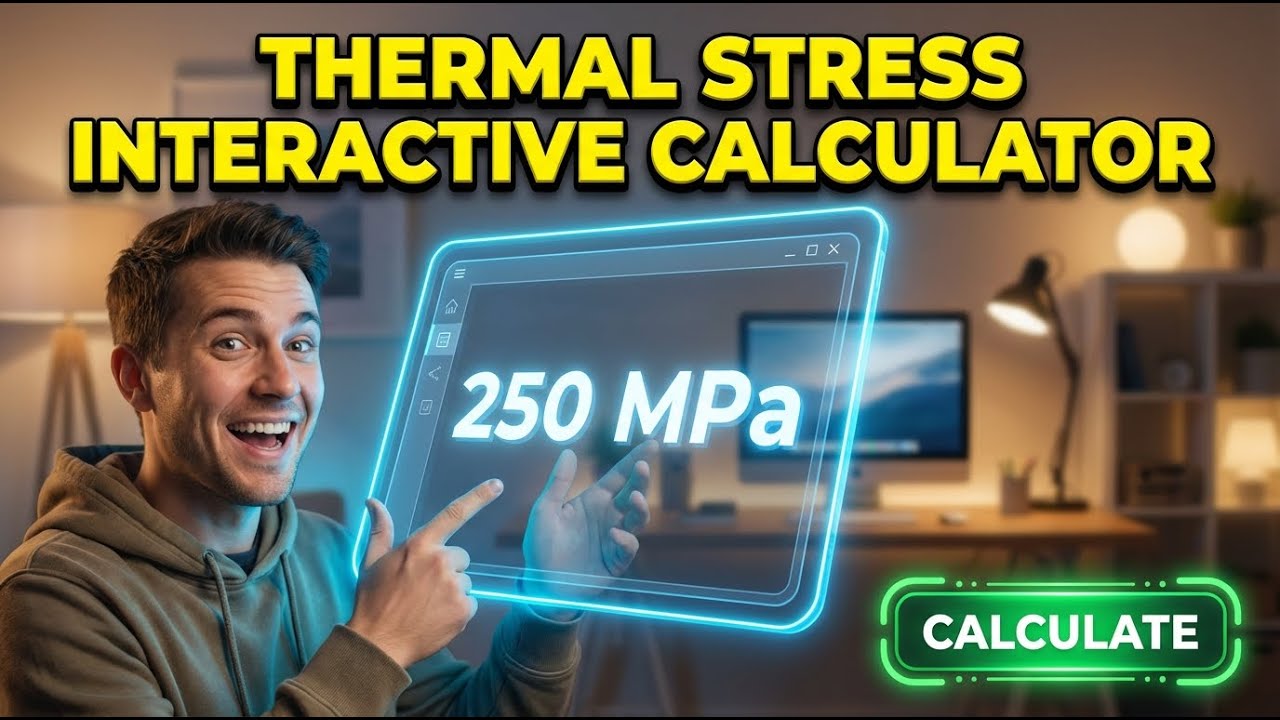 Thermal Stress Interactive Calculator