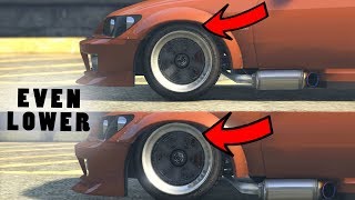HOW TO LOWER A CAR IN GTA 5 ONLINE