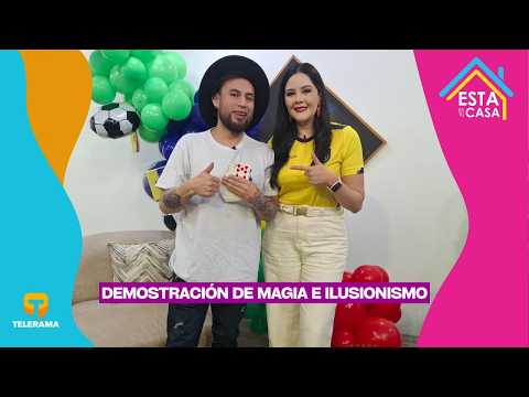 Demostración de magia e ilusionismo