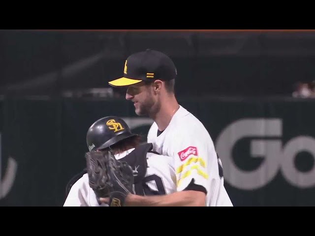 【9回表】ホークス・レイ 今季初の完封勝利を挙げカード勝ち越しを決める!! 2022年6月9日 福岡ソフトバンクホークス 対 阪神タイガース