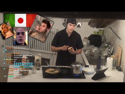 Luis e il corso Italo-Giapponese a Panetty + chiamata di Fedez con Chiara gelosa