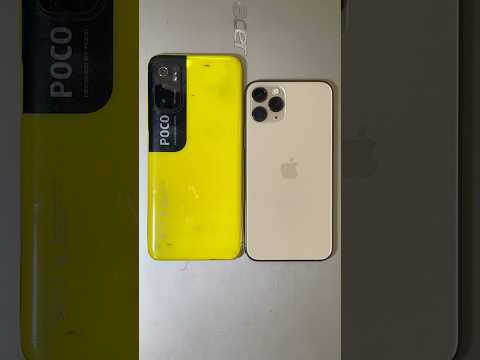 Compare Design📱Apple Iphone 11 Pro VS Xiaomi Poco M3 Pro 5G