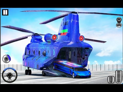 US Police Limo Transporter Truck Simulator - Police limousine Car - Android Gameplay