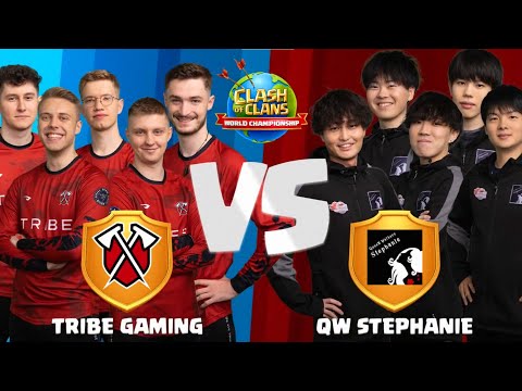 FINALE der Weltmeisterschaft 2022 - Tribe Gaming vs QW Stephanie | Clash of Clans deutsch