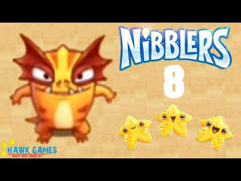 Nibblers - 3 Stars Walkthrough Level 8