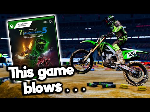 Supercross 5 makes me angry