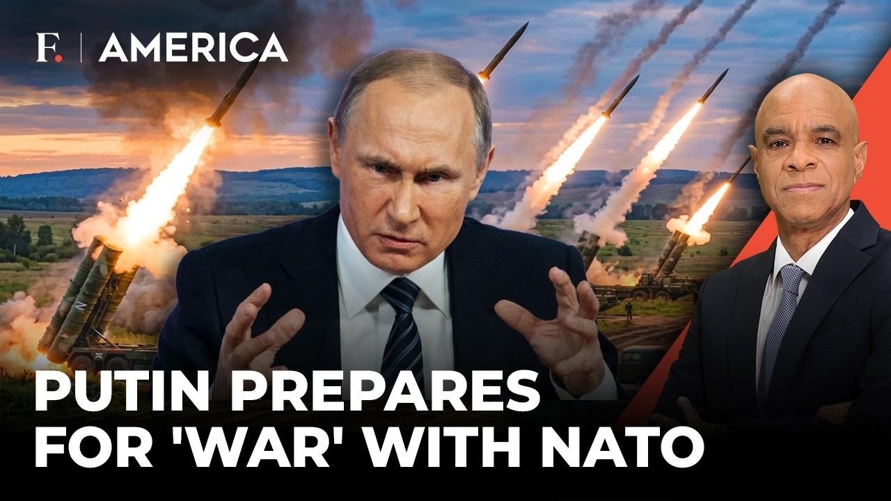Russia Claims Its Preparing for 'War', Bombs Kyiv With Ballistic Missiles | Firstpost America