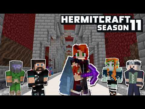 Supervising the Hermitcraft Nether Hub Building! Stream VOD