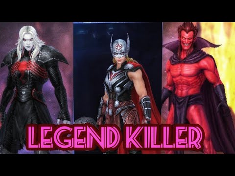 Jane Foster Vs Knull and Mephisto/World Boss Legend Showcase / Marvel Future Fight #mff #wbl #f2p