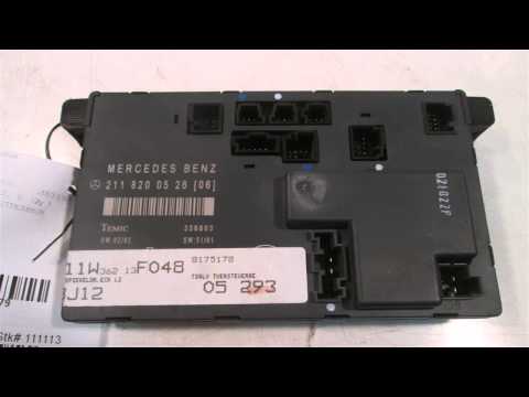 2003 Mercedes E500 LH FRONT DR MOD 2118200526 - mbiparts.com Used OEM Mercedes Parts - Disman... OEM