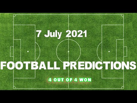 Today Football Prediction 07/07/2021 | Soccer Predictions | Betting Strategy | HT/FT Prediction