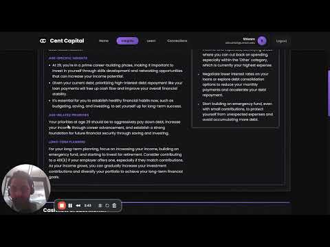Cent Capital: AI Money Manager