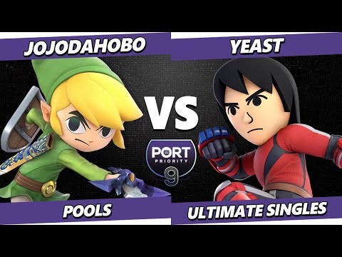Port Priority 9 - JoJoDaHoBo (Toon Link) Vs. Yeast (Mii Brawler) Smash Ultimate - SSBU