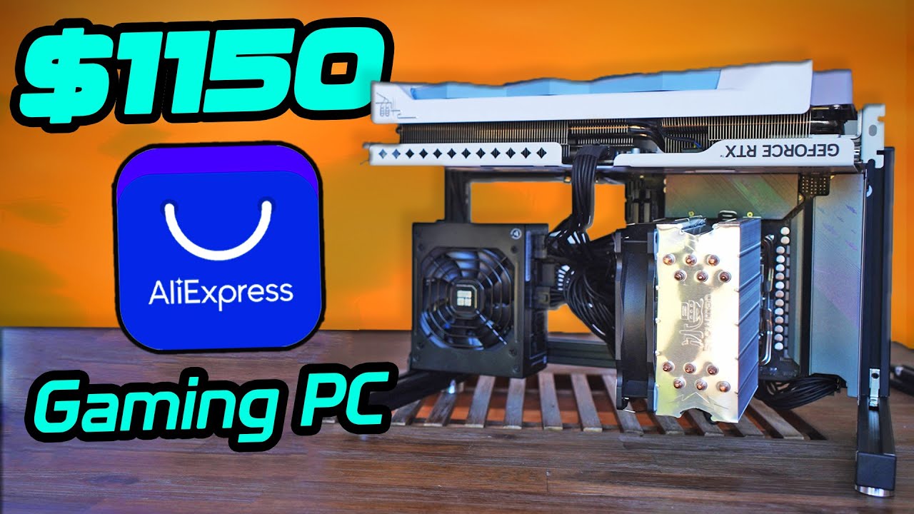 I Built a $1150 Budget RTX 5070 ALL Aliexpress Gaming PC and it's...good?!