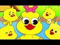 Fünf Kleine Enten Zahlenlied Für Kinder