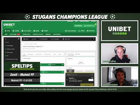 Speltips Zenit - Malmö FF | Onsdag 29/9