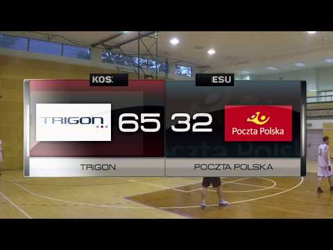 Trigon vs Poczta Polska - VIII kolejka - Warszawa - Koszykarska Liga Biznesu