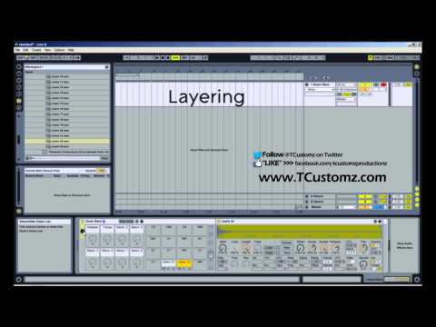 How To Layer Drum Samples w/ Ableton Live Drum Racks - Beat Making Tutorial, Hip Hop Drums, MPD32