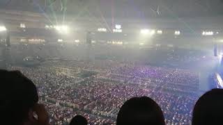 AAA WOG京セラ2日目の場内の様子(開演前)