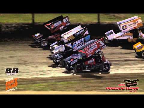 2013 SRA Sprintcar Series Rd 2 - Highlights