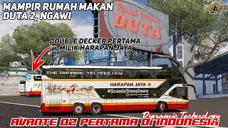 Download lagu PERTAMA DI INDONESIA‼️- Bus Harapan Jaya Avante D2 Menuju RM Duta 2 Ngawi | ETS 2 Indonesia #96 mp3