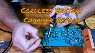 Cordless drill charger repair