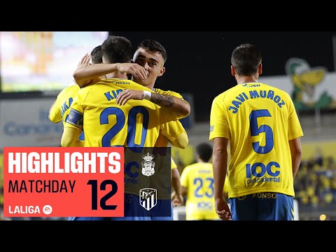 Resumen de Las Palmas vs Atlético Jornada 12