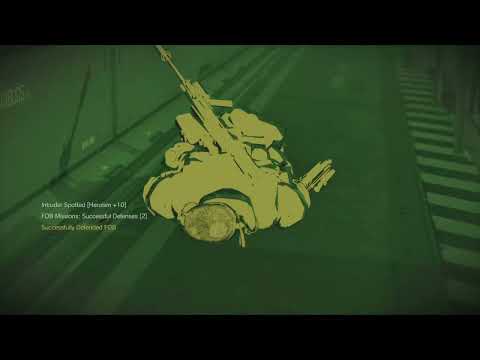 Metal Gear Solid 5 TPP FOB My Best Sniper Shot (FOB Base Defence)