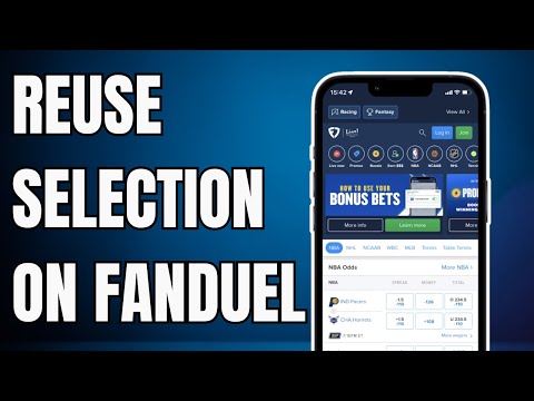 Reuse Selection Fanduel