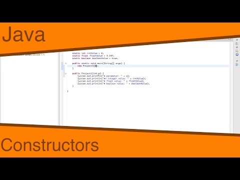 Java Ep4 Constructors