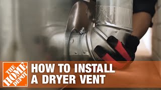 Venting a Dryer — How to Properly Install a Dryer Vent