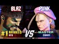 SF6 BLAZ 1 Ranked Ryu Vs PUNK Cammy High Level Gameplay
