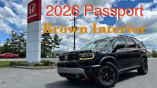 2026 Honda Passport w/ BROWN INTERIOR