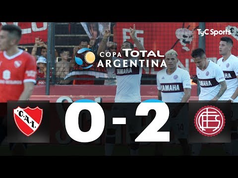 Independiente 0 - Lanús 2 | 4tos de Final | Copa Argentina 2019 (RESUMEN Y GOLES)