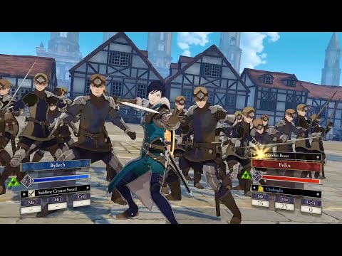 Felix Crimson Flower Battle Dialogue | Fire Emblem: Three Houses