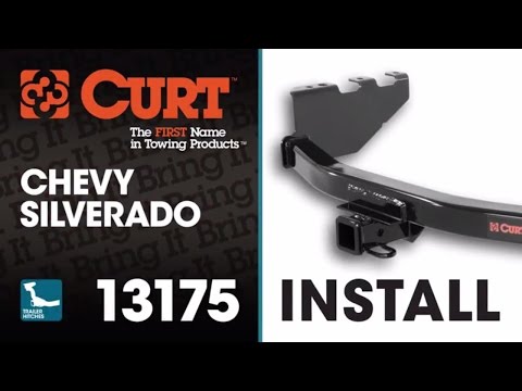 Trailer Hitch Install: CURT 13175 on a Chevy Silverado