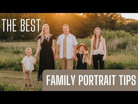 5 Tips for BETTER Family Portraits - Family Photography