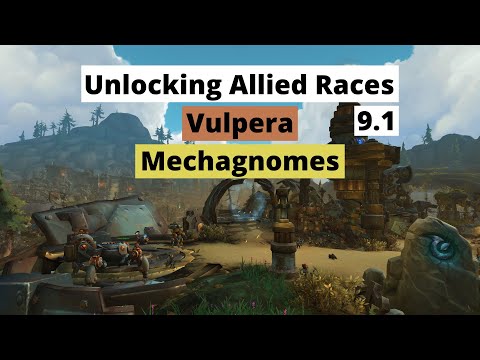 How to Unlock Allied Races: Vulpera & Mechagnome