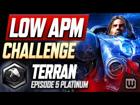StarCraft 2 Low APM Challenge 2022! Terran Rank Up Guide - Platinum (Ep. 5)