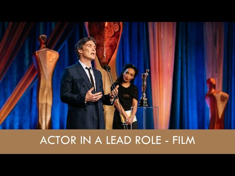 Cillian Murphy (Small Things Like These) wins Actor in a Lead Role (Presented by Ruth Negga)