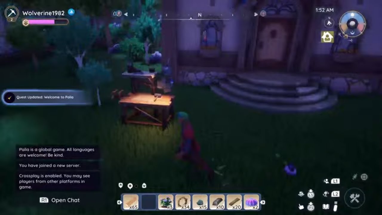 Palia how to place workbench/table  #PS5 #palia #workbench #error