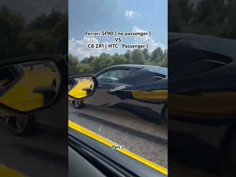 Thumbnail for Chevrolet Corvette ZR1 vs Ferrari SF90 by Ferrari, Chevrolet