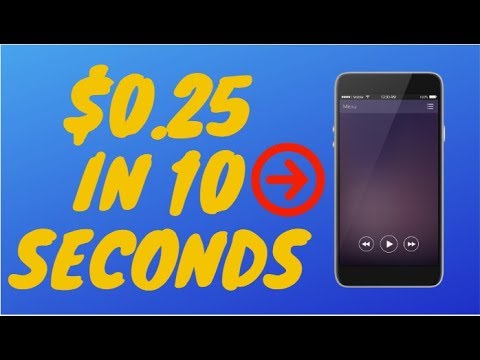 Get Paid $0.25 Every 30 Seconds (FREE PayPal Money App/Website) Video