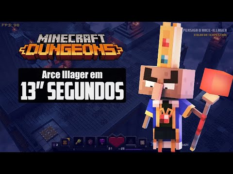 How to defeat Arch Illager 13 secounds #fb mined 32