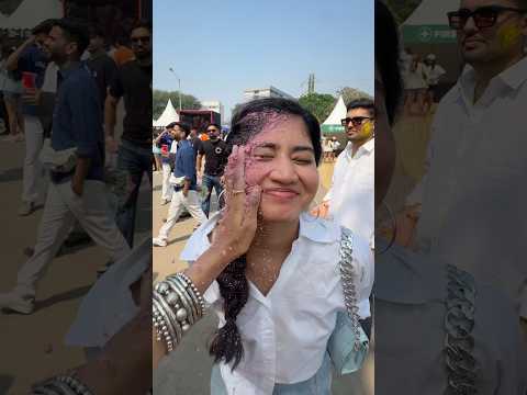 I made organic Holi color for Karan Aujla’s concert