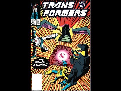 Marvel's The Transformers #61 -  The Primal Scream