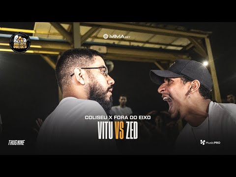 (GU3RRA DE RIMA 🔥🔥) ZED X VITU (PE) - 2° FASE - BATALHA DO COLISEU - COLISEU X OS FORA DO EIXO