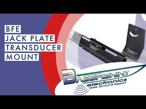 BFE Lowrance Jackplate Mount Installation for Side Imaging Transducer