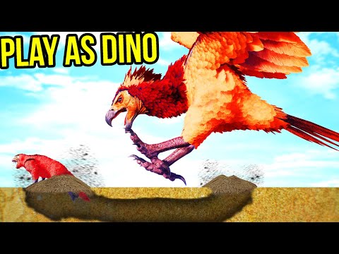 ARK Play As Dino NEW GIANT BIRD SURVIVAL Short Series! - Ark Survival Evolved